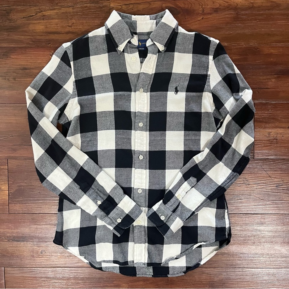 Buffalo Plaid Ralph Lauren Button Up Classic Fit